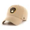 Milwaukee Brewers 47 Brand Navy Khaki Clean Up Adjustable Hat