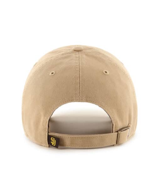 San Diego Padres 47 Brand Brown Khaki Clean Up Adjustable Hat