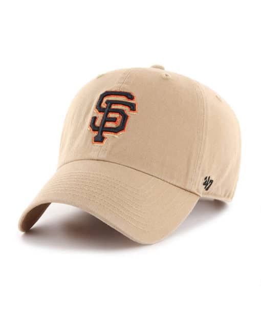 San Francisco Giants 47 Brand Khaki Clean Up Adjustable Hat