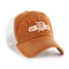 Detroit Tigers 47 Brand Burnt Orange Riverbank White Mesh Snapback Hat