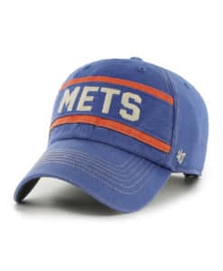 New York Mets 47 Brand Cooperstown Royal Hard Count Clean Up Snapback Hat