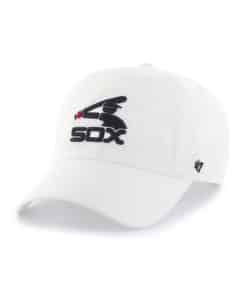 Chicago White Sox 47 Brand Cooperstown White Clean Up Adjustable Hat