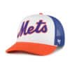 New York Mets 47 Brand Cooperstown Royal Script Trucker Mesh Snapback Hat