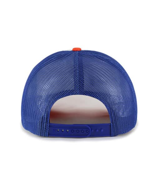 New York Mets 47 Brand Cooperstown Royal Script Trucker Mesh Snapback Hat