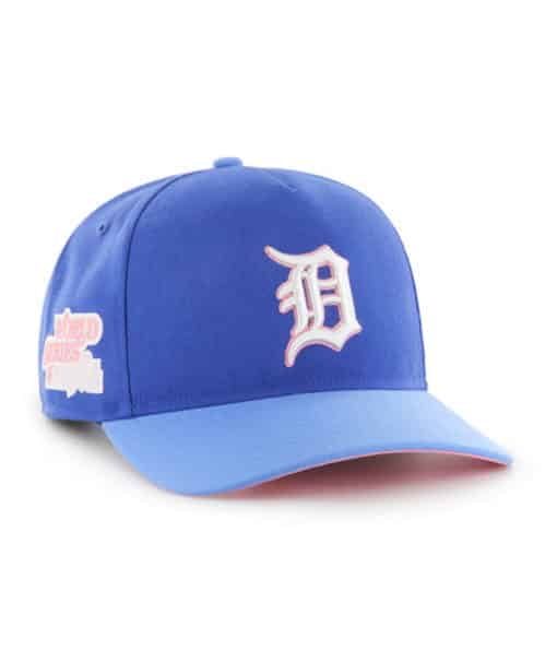 Detroit Tigers 1984 World Series 47 Brand Blue Komodo Hitch Snapback Hat