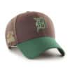 Detroit Tigers 1984 World Series 47 Brand Brown Green Sure Shot MVP Snapback Hat