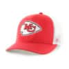 Kansas City Chiefs 47 Brand Torch Red Trophy Mesh Stretch Fit Hat