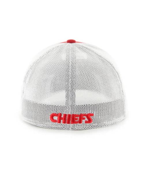 Kansas City Chiefs 47 Brand Torch Red Trophy Mesh Stretch Fit Hat