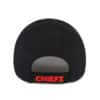 Kansas City Chiefs 47 Brand Black MVP Adjustable Hat