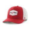 Detroit Red Wings 47 Brand Trucker Convoy Red White Mesh Snapback Hat