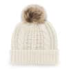 Los Angeles Kings Women's 47 Brand White Cream Meeko Cuff Knit Hat