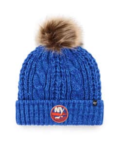 New York Islanders Women's 47 Brand Royal Blue Meeko Cuff Knit Hat