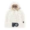 Philadelphia Flyers Women's 47 Brand White Cream Meeko Cuff Knit Hat