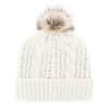 Philadelphia Flyers Women's 47 Brand White Cream Meeko Cuff Knit Hat