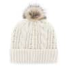 Colorado Avalanche Women's 47 Brand White Cream Meeko Cuff Knit Hat