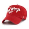 Detroit Red Wings Women's 47 Brand Red Phoebe Clean Up Adjustable Hat