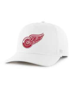 Detroit Red Wings 47 Brand White Rope Hitch Snapback Hat