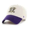 Anaheim Ducks 47 Brand Sidestep Purple Bone Clean Up Adjustable Hat