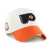 Philadelphia Flyers 47 Brand Vintage Bone Sidestep Clean Up Adjustable Hat