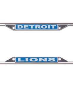 Detroit Lions License Plate Frame S/S Printed