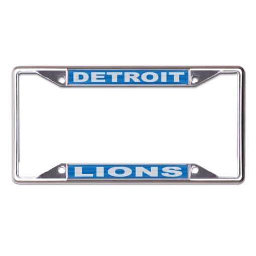 Detroit Lions License Plate Frame S/S Printed