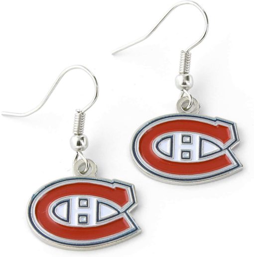 Montreal Canadiens Dangle Earrings