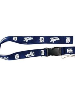 Detroit Tigers Blue Detachable 1" Lanyard