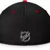 Detroit Red Wings Fanatics 2023 NHL Draft Black Flex Fit Hat