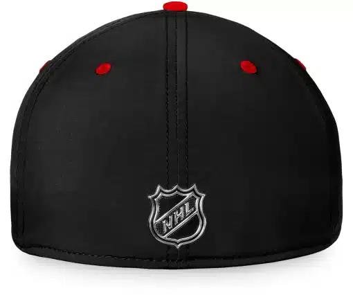 Detroit Red Wings Fanatics 2023 NHL Draft Black Flex Fit Hat