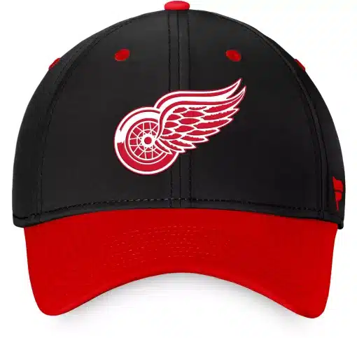 Detroit Red Wings Fanatics 2023 NHL Draft Black Flex Fit Hat