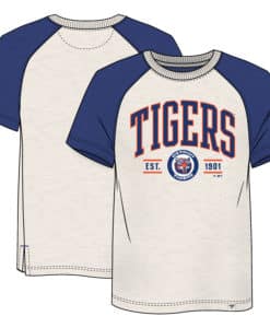 Detroit Tigers Men's Fanatics Cooperstown Vintage Cream T-Shirt Tee