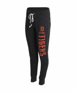 Detroit Tigers Women's Heather Black Jogger Pants