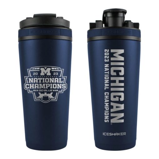 Michigan Wolverines 26 Oz National College Football Champions Stainless Steel Ice Shaker
