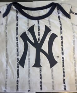New York Yankees BABY White 2 Piece Set