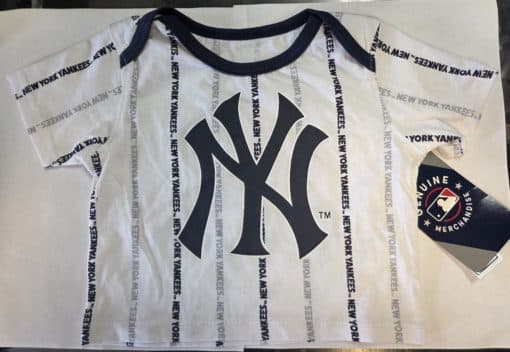 New York Yankees BABY White 2 Piece Set