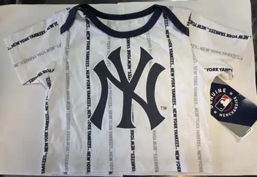 New York Yankees BABY White 2 Piece Set