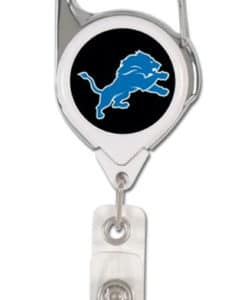 Detroit Lions Retractable Premium Badge Holder