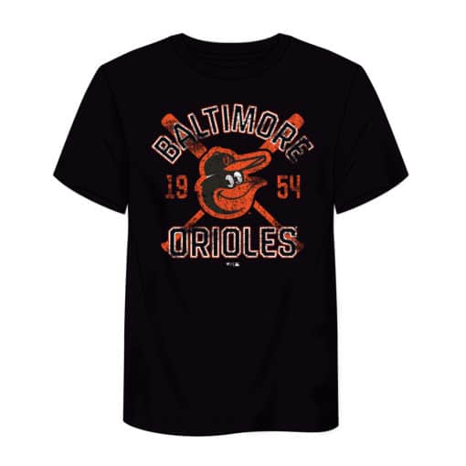 Baltimore Orioles Men's Fanatics Black Speed & Agility T-Shirt Tee