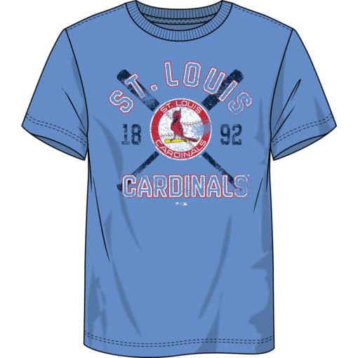 St. Louis Cardinals Men's Fanatics Columbia Speed & Agility T-Shirt Tee