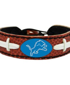 Detroit Lions Classic Logo Blue Football Bracelet