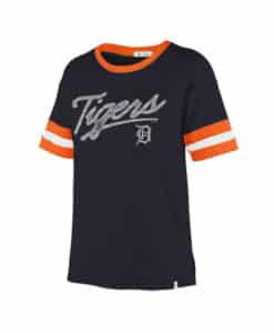 Detroit Tigers Women's 47 Brand Atlas Blue Dani T-Shirt Tee