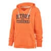 Detroit Tigers Women's 47 Brand Signal Orange Pullover Hoodie