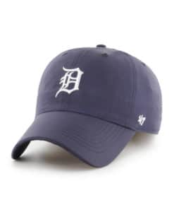 Detroit Tigers 47 Brand Navy White Logo Clean Up Adjustable Hat