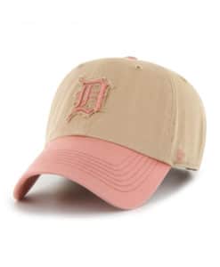 Detroit Tigers 47 Brand Khaki Canyon Caravan Clean Up Adjustable Hat