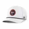 Detroit Tigers 47 Brand White Tropic Forest Trucker Mesh Snapback Hat
