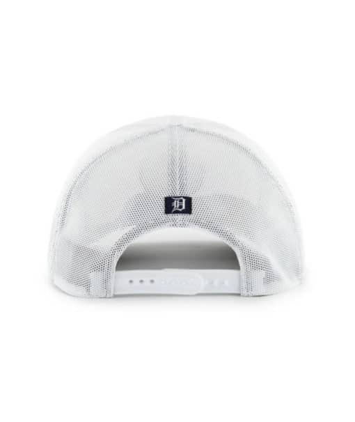 Detroit Tigers 47 Brand White Fairway Trucker White Mesh Snapback Hat