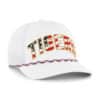 Detroit Tigers 47 Brand White Flag Flutter Hitch Snapback Hat