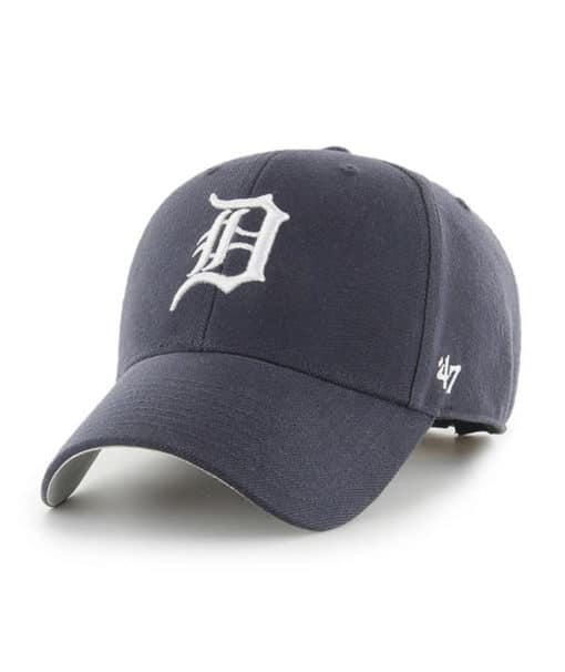 Detroit Tigers 47 Brand Navy MVP Wool Adjustable Hat