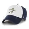 Houston Astros 47 Brand Cooperstown Navy White Freshman Clean Up Adjustable Hat
