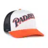 San Diego Padres 47 Brand Cooperstown Navy Script Trucker Snapback Hat